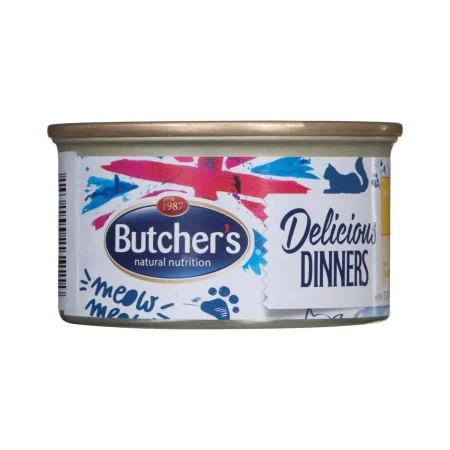 Aliments pour chat Butcher's Delicious Dinners Poulet Dinde 85 g de Butcher's, Humide - Réf : S9109885, Prix : 1,09 €, Remise...