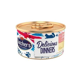 Aliments pour chat Butcher's Delicious Saumon 85 g de Butcher's, Humide - Réf : S9109888, Prix : 1,16 €, Remise : %