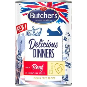 Cibo per gatti Butcher's Delicious Dinners Pollo Carne di vitello 400 g di Butcher's, Umido - Rif: S9109894, Prezzo: 2,03 €, ...