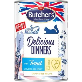 Aliments pour chat Butcher's Delicious Dinners Poulet 400 g de Butcher's, Humide - Réf : S9109895, Prix : 1,95 €, Remise : %