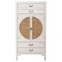 Armoire Alexandra House Living Blanc Rotin Bois d'épicéa Bois MDF 40 x 135 x 70 cm de Alexandra House Living, Penderies - Réf...