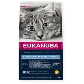 Comida para gato Eukanuba Control Chicken Frango 2 Kg de Eukanuba, Seca - Ref: S91099129, Preço: 15,80 €, Desconto: %