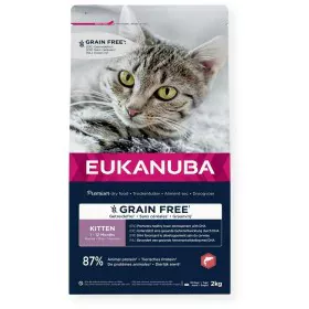 Aliments pour chat Eukanuba Grain Free Kitten Salmon Poisson 2 Kg de Eukanuba, Sèche - Réf : S91099136, Prix : 17,22 €, Remis...