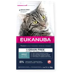 Cat food Eukanuba Grain Free Adult Salmon Fish 2 Kg by Eukanuba, Dry - Ref: S91099137, Price: 18,67 €, Discount: %