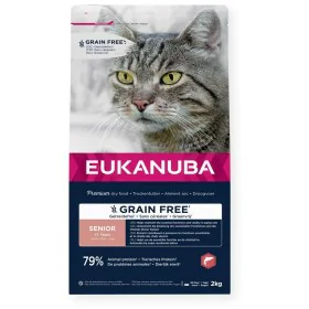 Cat food Eukanuba Grain Free Senior Salmon Fish 2 Kg by Eukanuba, Dry - Ref: S91099138, Price: 17,22 €, Discount: %