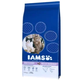 Aliments pour chat IAMS Pro Active Health Adult & Senior Saumon 15 kg de IAMS, Sèche - Réf : S91099146, Prix : 54,73 €, Remis...