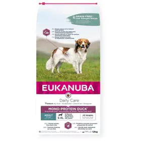 Nourriture Eukanuba Daily Care Mono-Protein Adult All Breed Duck Canard 12 kg de Eukanuba, Sèche - Réf : S91099159, Prix : 49...