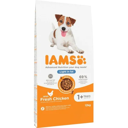 Nourriture IAMS Vitality Adult Light Poulet 12 kg de IAMS, Sèche - Réf : S91099163, Prix : 34,62 €, Remise : %