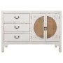 Credenza Alexandra House Living Bianco Rattan Legno di abete 36 x 73 x 106 cm di Alexandra House Living, Credenze e buffet - ...