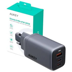 Carregador de Parede Aukey PA-B6U 67 W (1 Unidade) de Aukey, Carregadores - Ref: S91099220, Preço: 42,94 €, Desconto: %