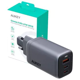 Chargeur mural Aukey PA-B6U 67 W (1 Unité) de Aukey, Chargeurs - Réf : S91099220, Prix : 43,25 €, Remise : %