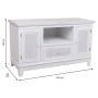 Cómoda Alexandra House Living Branco Madeira MDF 42 x 60 x 100 cm de Alexandra House Living, Cómodas e camiseiros - Ref: D163...