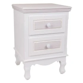 Nightstand Alexandra House Living White 33 x 53 x 37 cm by Alexandra House Living, Bedside Tables - Ref: D1631601, Price: 73,...