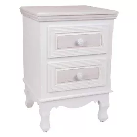 Comodino Alexandra House Living Bianco 33 x 53 x 37 cm di Alexandra House Living, Comodini - Rif: D1631601, Prezzo: 80,24 €, ...