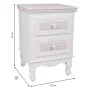 Nightstand Alexandra House Living White 33 x 53 x 37 cm by Alexandra House Living, Bedside Tables - Ref: D1631601, Price: 80,...