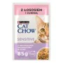 Comida para gato Purina Cat Chow Pescado 4 x 85 g de Purina, Húmeda - Ref: S91100076, Precio: 4,40 €, Descuento: %