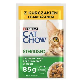 Aliments pour chat Purina Cat Chow Poulet 4 x 85 g de Purina, Humide - Réf : S91100078, Prix : 4,40 €, Remise : %