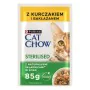 Comida para gato Purina Cat Chow Frango 4 x 85 g de Purina, Húmida - Ref: S91100078, Preço: 4,36 €, Desconto: %