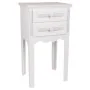 Mesa de Cabeceira Alexandra House Living Branco 28 x 69 x 38 cm de Alexandra House Living, Mesinhas de cabeceira - Ref: D1631...