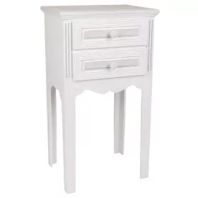 Nightstand Alexandra House Living White 28 x 69 x 38 cm by Alexandra House Living, Bedside Tables - Ref: D1631603, Price: 75,...