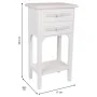 Comodino Alexandra House Living Bianco 26 x 69 x 37 cm di Alexandra House Living, Comodini - Rif: D1631604, Prezzo: 68,61 €, ...