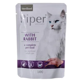 Cibo per gatti Dolina Noteci Piper Sterilised Coniglio 100 g 100 L di Dolina Noteci, Umido - Rif: S9110028, Prezzo: 1,59 €, S...