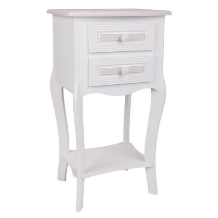 Table de Nuit Alexandra House Living Blanc 31 x 71 x 38 cm de Alexandra House Living, Tables de chevet - Réf : D1631607, Prix...