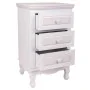 Mesa de Cabeceira Alexandra House Living Branco 33 x 68 x 41 cm de Alexandra House Living, Mesinhas de cabeceira - Ref: D1631...