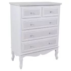 Chest of drawers Alexandra House Living White MDF Wood 40 x 105 x 80 cm by Alexandra House Living, Chest of Drawers - Ref: D1...