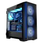 Case computer desktop ATX Modecom AT-HORIZON-MG-ARGB-10-000000-0002 Nero di Modecom, Case computer desktop - Rif: S91101345, ...