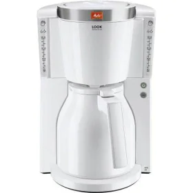 Electric Coffee-maker Melitta LOOK IV THERM SELECTION 1011-11 White 1000 W 1,2 L by Melitta, Bean-to-Cup Coffee Machines - Re...