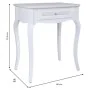 Aparador com Gavetas Alexandra House Living Branco Madeira MDF 40 x 72 x 60 cm de Alexandra House Living, Jogos de móveis - R...