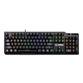 Teclado MSI VIGOR GK41 LR US Negro Multicolor QWERTY de MSI, Teclados - Ref: S91101453, Precio: 57,46 €, Descuento: %