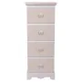 Cassettiera Alexandra House Living Bianco Legno MDF 26 x 80 x 31 cm di Alexandra House Living, Comò e cassettiere - Rif: D163...