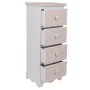 Cassettiera Alexandra House Living Bianco Legno MDF 26 x 80 x 31 cm di Alexandra House Living, Comò e cassettiere - Rif: D163...