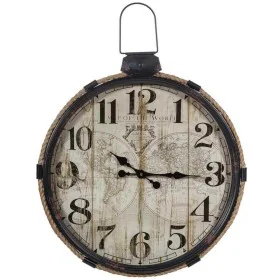 Wall Clock Alexandra House Living Black Iron MDF Wood 69 x 2 x 64 cm by Alexandra House Living, Wall Clocks - Ref: D1631623, ...