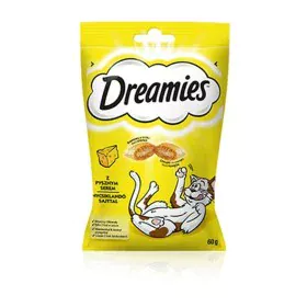 Lanche para Gato Dreamies 60 g Queijo de Dreamies, Snacks - Ref: S9110171, Preço: 2,21 €, Desconto: %