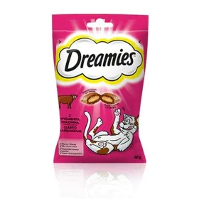 Collation pour Chat Dreamies 60 g Veau de Dreamies, Snacks - Réf : S9110172, Prix : 2,21 €, Remise : %