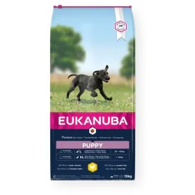 Fodder Eukanuba Puppy Kid/Junior Chicken 15 kg by Eukanuba, Dry - Ref: S9110177, Price: 55,44 €, Discount: %