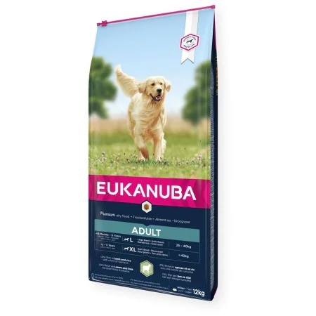 Nourriture Eukanuba ADULT Adulte Agneau Riz 12 kg de Eukanuba, Sèche - Réf : S9110186, Prix : 51,56 €, Remise : %