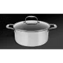 Casserole with Lid Kohersen 71104 Silver Stainless steel Aluminium Ø 24 cm 4,9 L by Kohersen, Braising Pans - Ref: S91101872,...