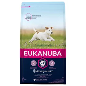 Fodder Eukanuba Growing Puppy Small Breed Kid/Junior Chicken 3 Kg by Eukanuba, Dry - Ref: S9110188, Price: 16,04 €, Discount: %