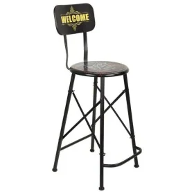 Tabouret Alexandra House Living Noir Fer 40 x 100 x 46 cm de Alexandra House Living, Chaises et canapés - Réf : D1631631, Pri...