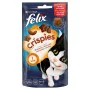 Comida para gato Purina Felix Crispies Pollo Ternera 45 g de Purina, Húmeda - Ref: S9110198, Precio: 2,64 €, Descuento: %