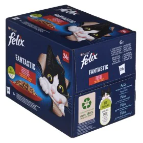 Comida para gato Purina Pollo Ternera Cordero Conejo 24 x 85 g de Purina, Húmeda - Ref: S9110205, Precio: 17,13 €, Descuento: %