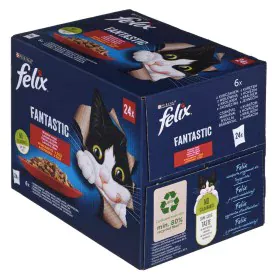 Aliments pour chat Purina Poulet Veau Agneau Lapin 24 x 85 g de Purina, Humide - Réf : S9110205, Prix : 16,93 €, Remise : %