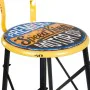 Stool Alexandra House Living Yellow Iron 40 x 100 x 46 cm by Alexandra House Living, Sofas and chairs - Ref: D1631635, Price:...