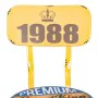 Stool Alexandra House Living Yellow Iron 40 x 100 x 46 cm by Alexandra House Living, Sofas and chairs - Ref: D1631635, Price:...