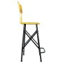 Stool Alexandra House Living Yellow Iron 40 x 100 x 46 cm by Alexandra House Living, Sofas and chairs - Ref: D1631635, Price:...