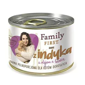 Cat food Family First Adult Turkey by Family First, Wet - Ref: S9110213, Price: 3,12 €, Discount: %